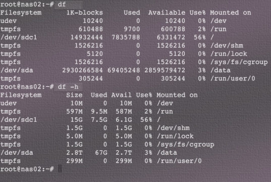 Commands to Check Hard Disk Partitions and Disk Space on Ubuntu ...