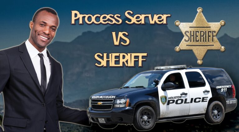 Process Servers Vs. Sheriffs: What’s The Difference?